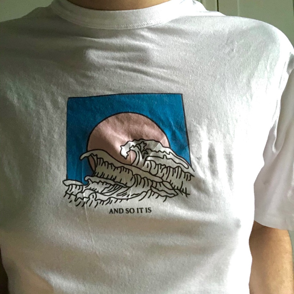 “And So It Is” Graphic Tee (made by me<3)